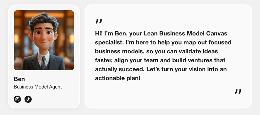 Ben | Business Model Agent